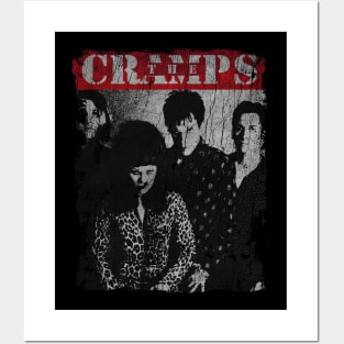 TEXTURE ART - the cramps Posters and Art